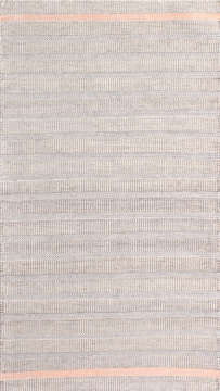Mercan Detaylı Gri Koridor Kilimi