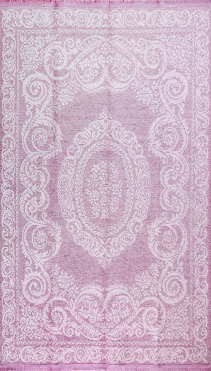 Hypoallergenic Plum Chenille Rugs