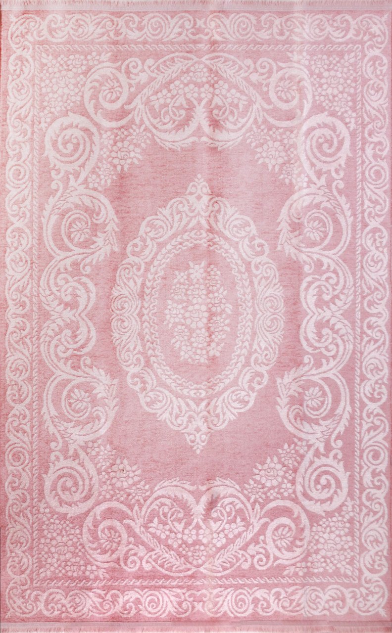 Hypoallergenic Pink Chenille Rugs