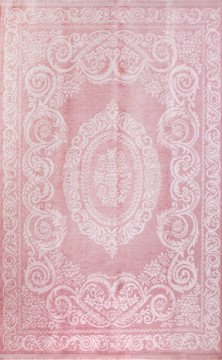 Hypoallergenic Pink Chenille Rugs