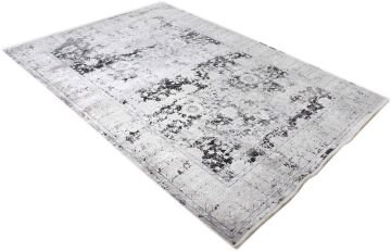 Antique Bamboo Carpet with Uşak Pattern