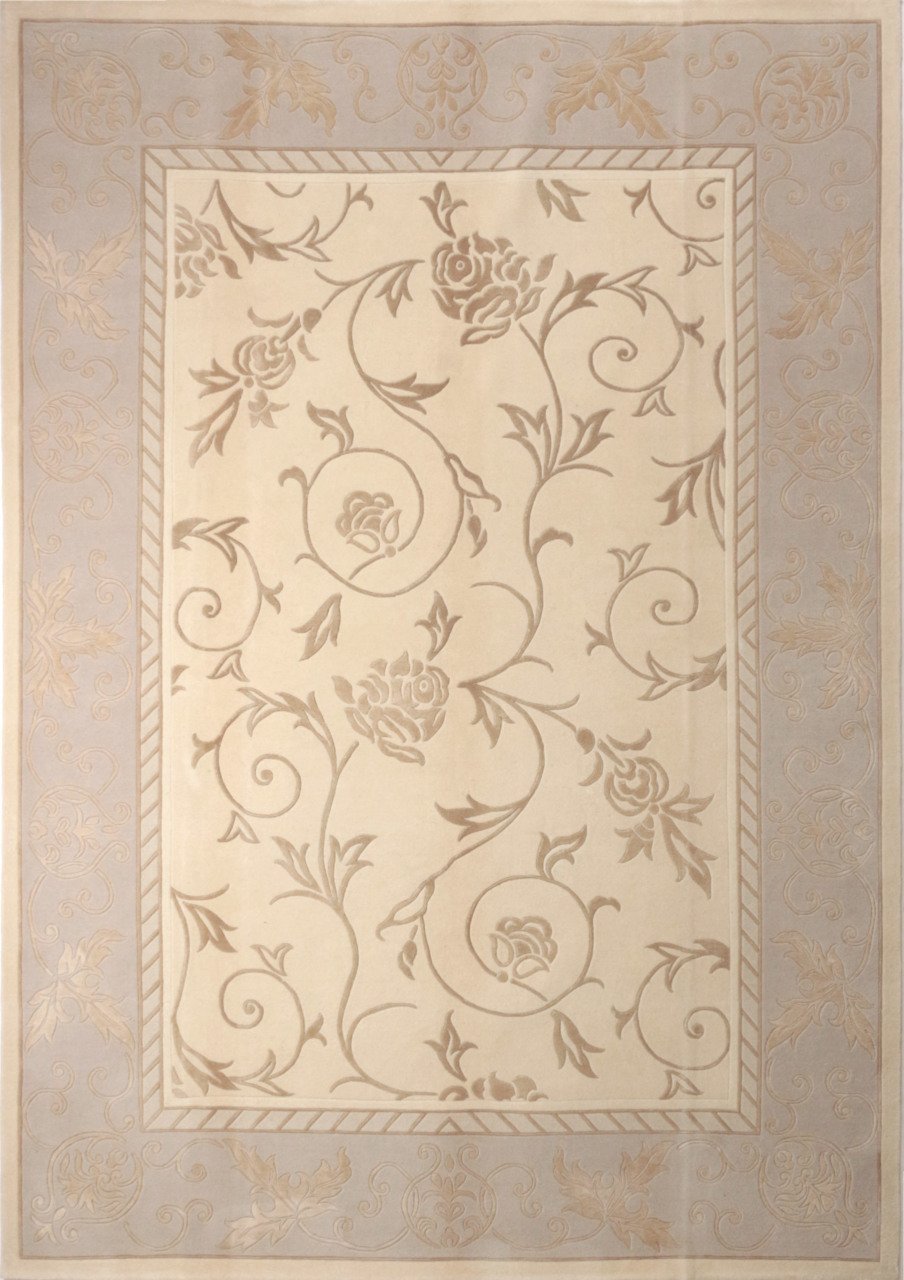 Desenleri İpek İnce Tibet El Halısı