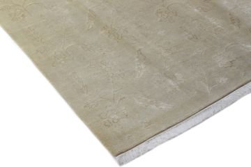 Yaprak Desenli İnce Dokuma El Halısı