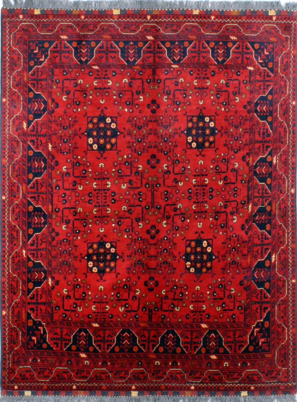 Dekoratif İnce Afgan Halısı