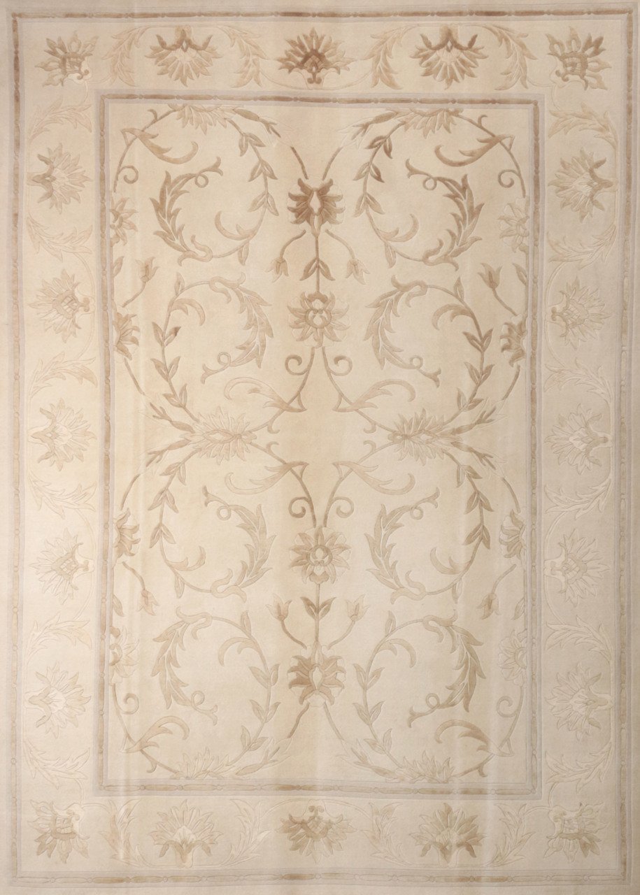 Desenleri İpek İnce Tibet El Halısı