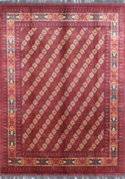 Çapraz Desenli Afgan Halısı