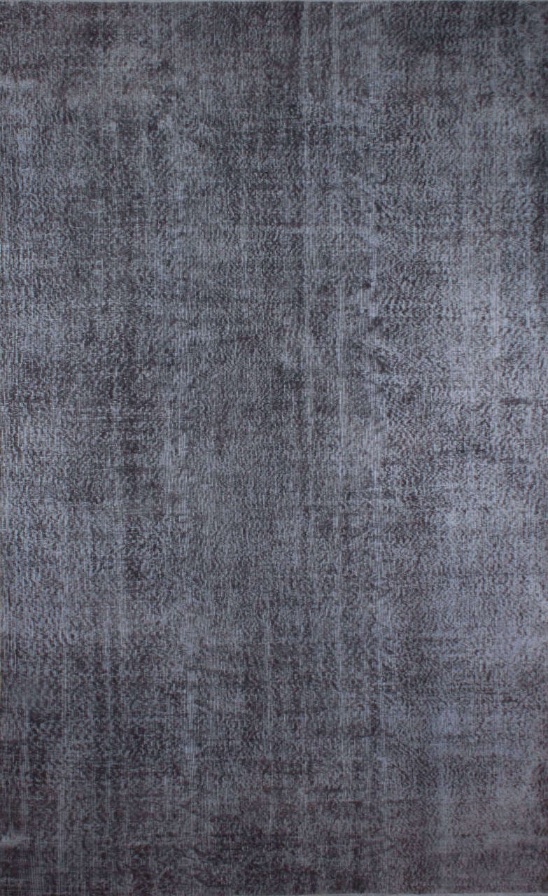 Düz Desensiz Gri Vintage Halı