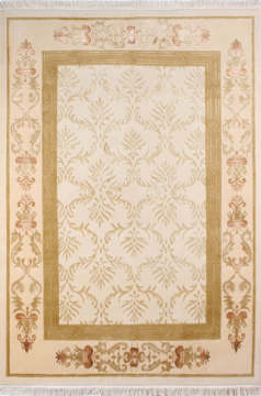 İpek Desenli El Halısı