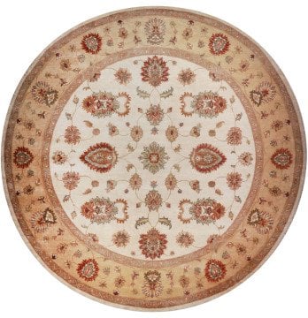 Yuvarlak Uşak Halısı