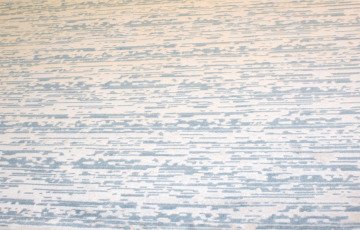 Blue White Carpet