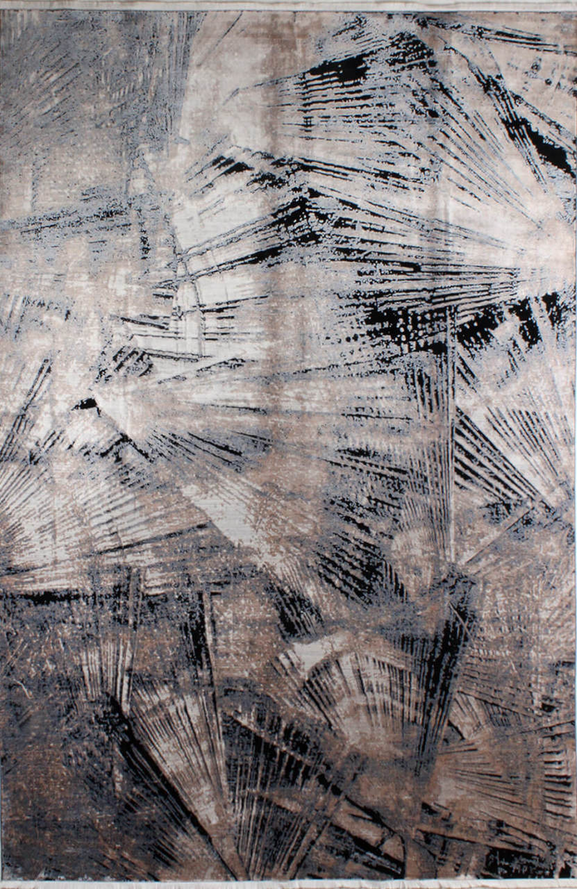 Gri Mavi Bambu Halı 2.00 x 2.90