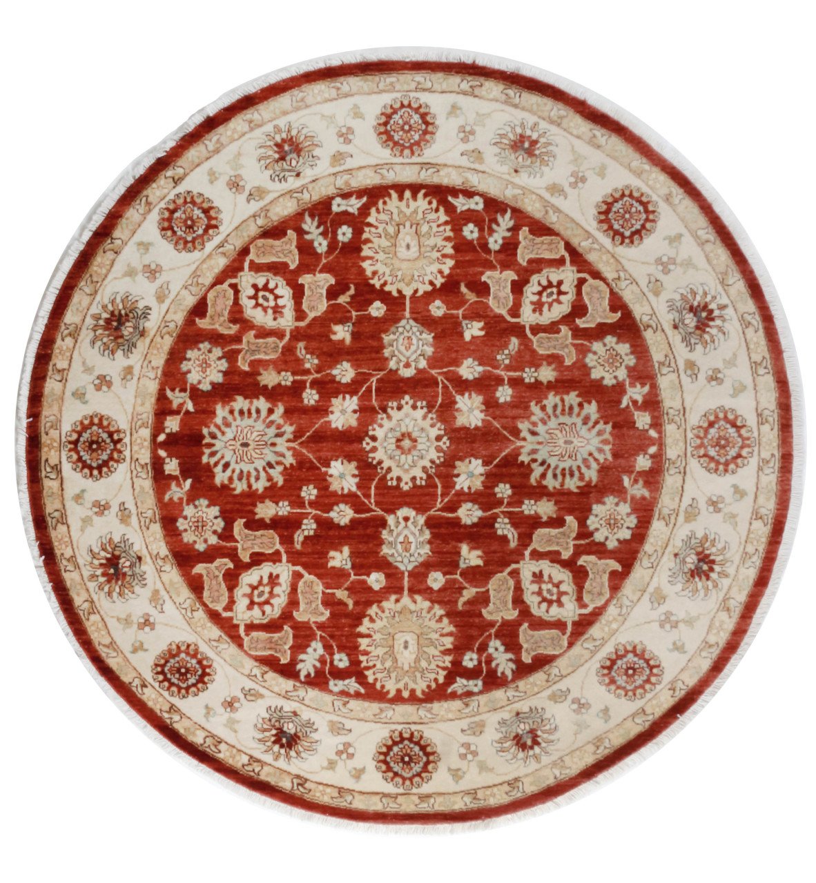 Yuvarlak Uşak Halısı