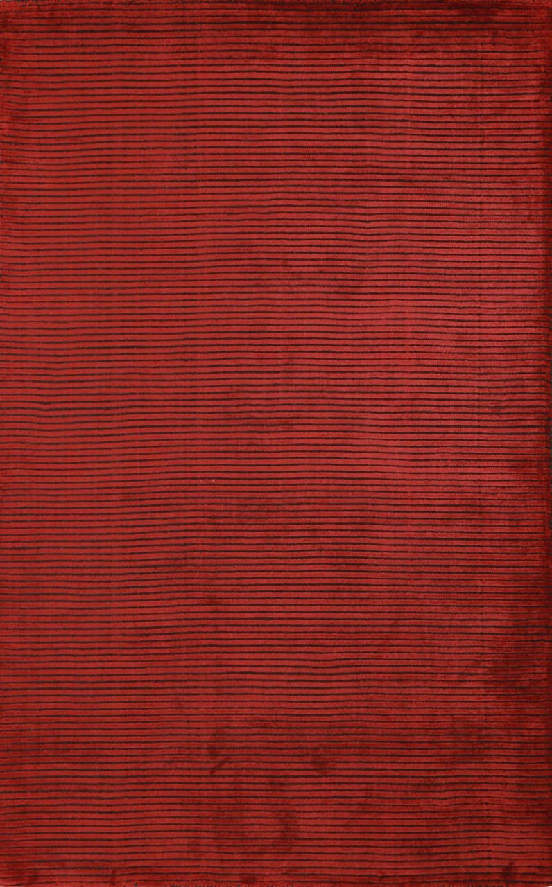 Kırmızı Bambu İpek Halı