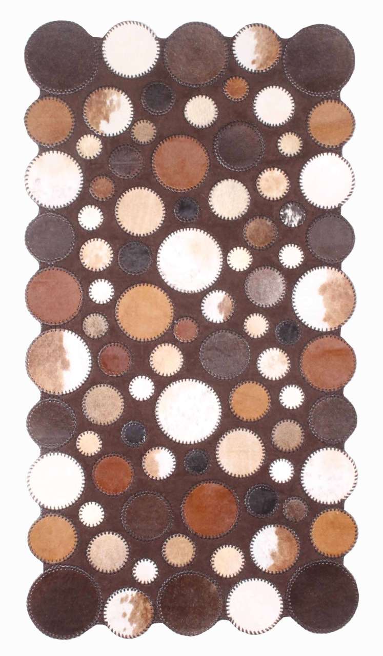 Kahverengi Dekoratif Deri Post