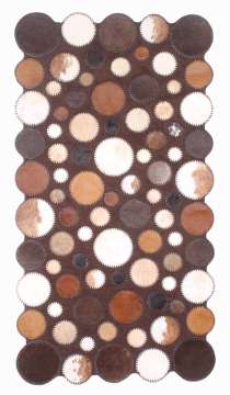 Kahverengi Dekoratif Deri Post