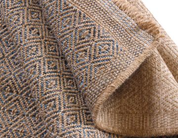 Hasır Görünümlü Jüt Kilim Halı 1,20 x 1,80 = 2,16m²