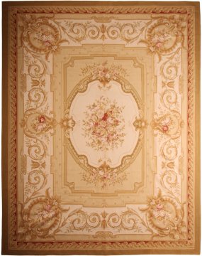 El Dokuması Aubusson Kilim