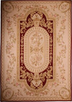 İpekli Aubusson Kilim