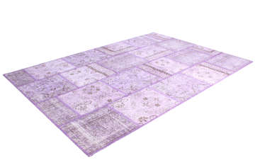 Mor Patchwork Halı