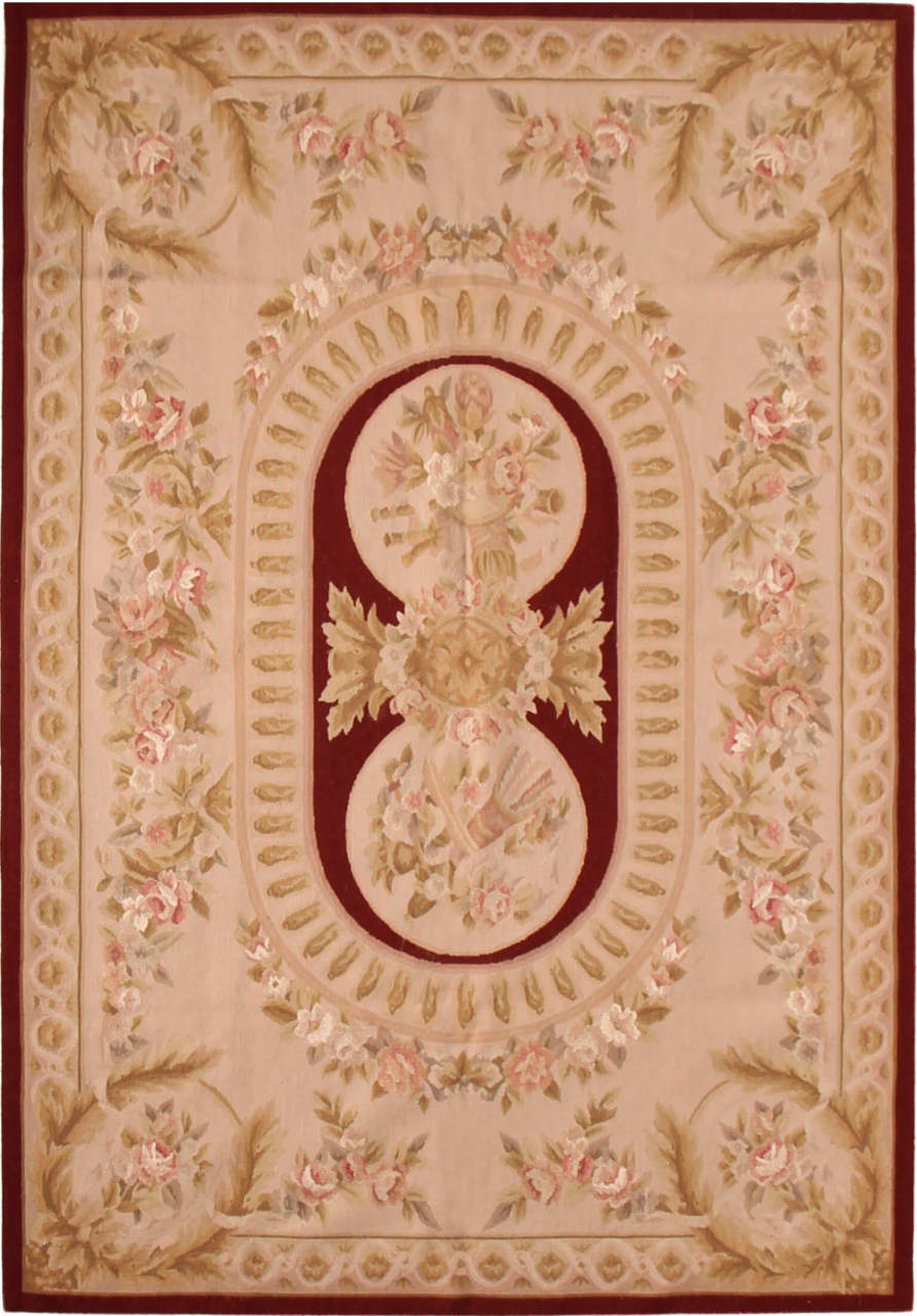 İpekli Aubusson Kilim