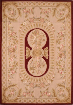İpekli Aubusson Kilim