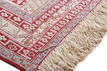 Kilim Desenli İran İpek Şahseven Kilimi