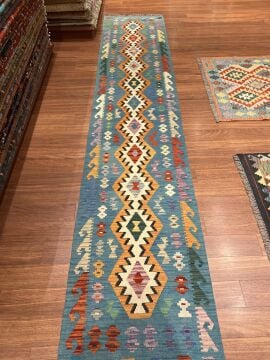 Mavi Renk Yolluk Kilim