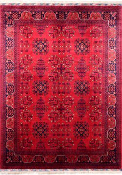 Small Flowering Afghan Carpet