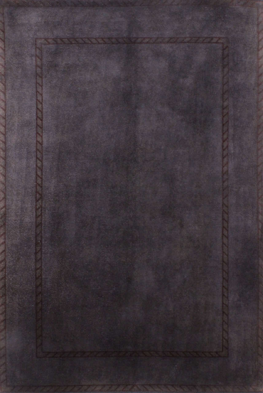 Kenar Deseni Zincir Desenli Ortası Düz Halı 1.70 x 2.40