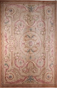 Pembe Desenli Çin Halısı