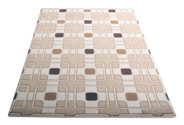 Geometrik Desenli Mutfak Halısı