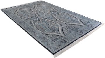 Modern Klasik Bambu İpeği Makine Halısı