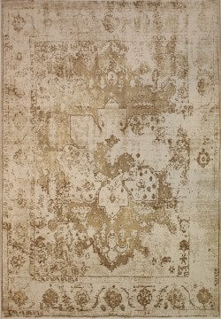 Kahverengi Silik Desenli Halı