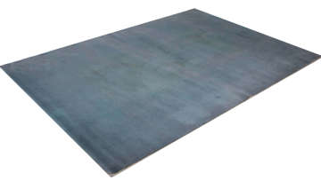 Ortasında Gizli Lale Deseni olan Mavi Halı 1.60 x 2.30