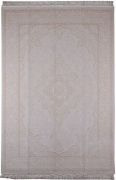 Embossed Patterned Carpet with a Centered Center
